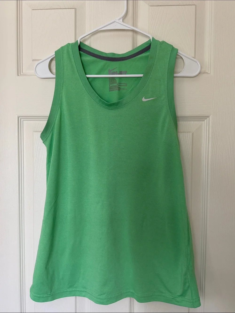 Nike Women’s Bright Green Dri-FIT Tank